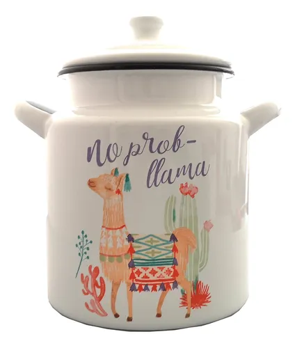 comprar Lata Redonda Con Asas 16 X 18,5 Cm - Varios Diseños