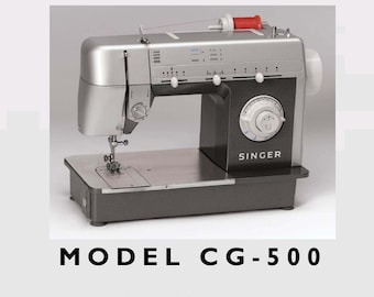 Maquina De Coser Singer Cg550 Semi Industrial 