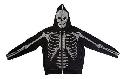 Sudaderas Calavera Halloween Ropa De Calle De Las Mujeres