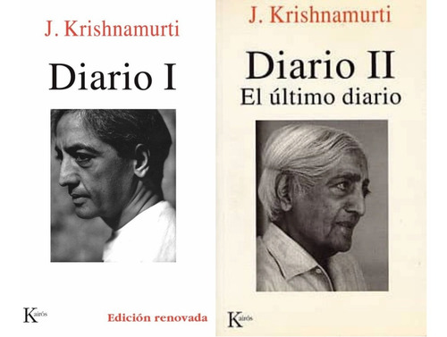Diario De Krishnamurti 2 Tomos + Envio Rapido Libros Nuevos