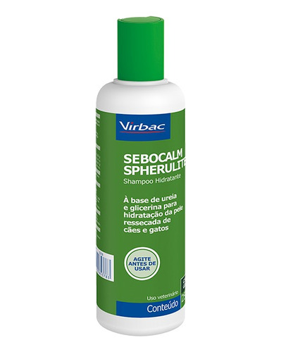 Shampoo Sebocalm Spherulites Virbac 250ml - Envio Imediato