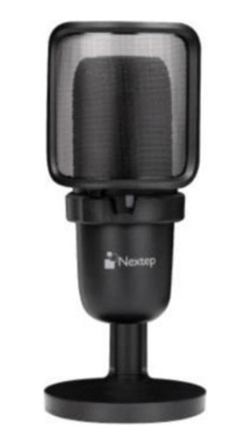 Micrófono Profesional Nextep Streaming Con Base Usb