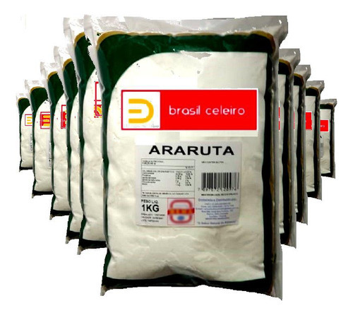Farinha De Araruta Brasil Celeiro 10 Kg