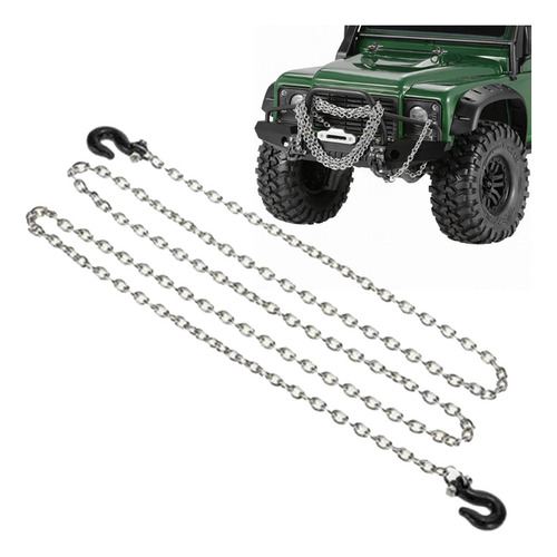 Remolque Con Cadena De Remolque Rc Car Scx10 Trx-4 Tow