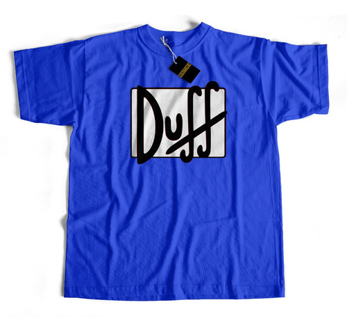 Remera Simpsons Duff Man - Hombre Duff #73