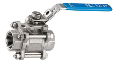Válv. Tripartida Esfera Inox 316 Rosca 2 Polegada Alavanca