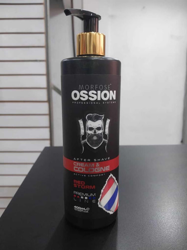 After Shave Ossion Crema Y Colonia Red Strom