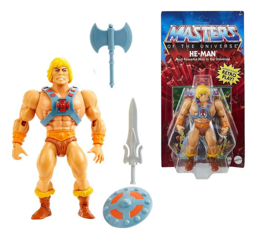 Figura De Acción He-man De Mattel Masters Of The Universe