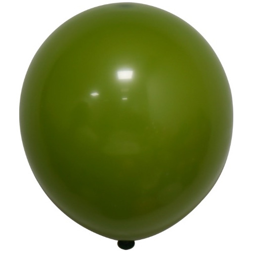 100 Globos No.12 Verde Oliva Colors