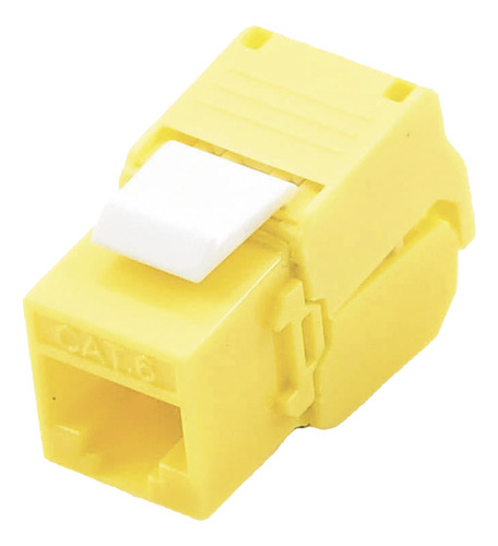 5 Módulos Linkedpro Jack Keystone Cat6 180° Lp-kj-610-ttye