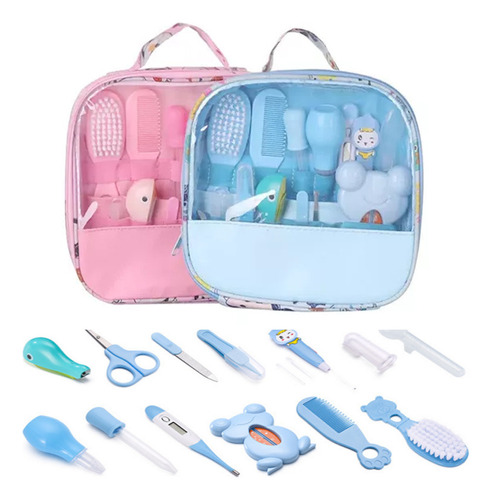 Kit De Cuidados E Higiene Do Bebê 13 Peças