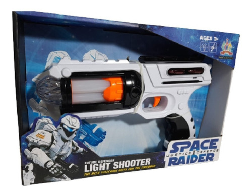 Pistola Raider Para Niños Con Luz Y Sonido Mki-0703430