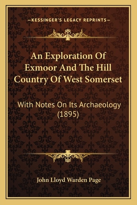 Libro An Exploration Of Exmoor And The Hill Country Of We...