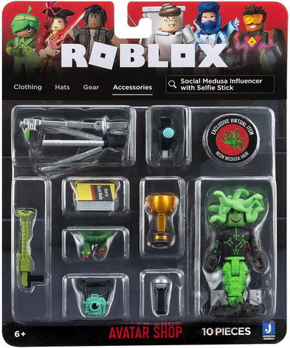 Roblox Figura De Acción Avatar Shop Series Medusa Juguetes