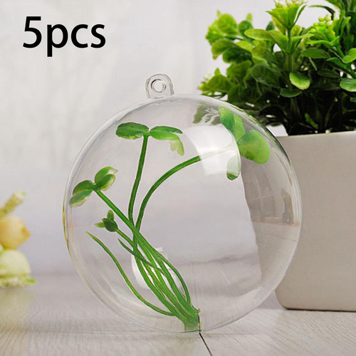 Adornos Transparentes De Navidad Diy Craft Packaging 5cm