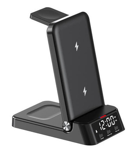 Estación Carga Rápida Inalámbrica Para iPhone 4en1