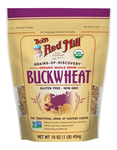 Bobs Red Mill Grano De Trigo Sarraceno Buckwheat Organico 