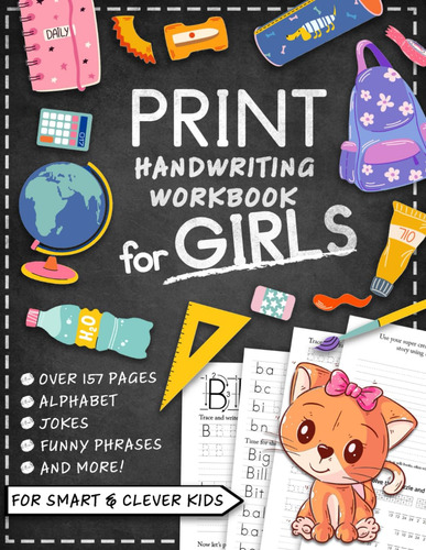 Print Handwriting Workbook For Kids With Jokes And Riddles