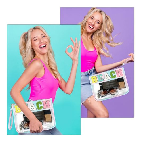 Bolsas Transparentes Con Cremallera Para Maquillaje Y Aperit