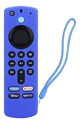 Funda Control Para Amazon Fire Tv Stick 4k Alexa Case Azul