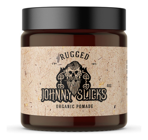 Johnny Slicks Pomada A Base De Aceite | Peinado Organico Par