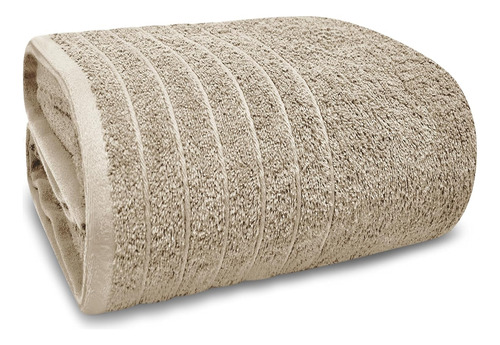 Toalla De Baño Jumbo 100% Algodón 40 X 80 Pulgadas Beige