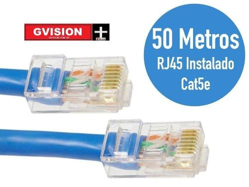 Cable Utp Cat5e 50 Metros Mr Tronic Rj45 Redes Lan