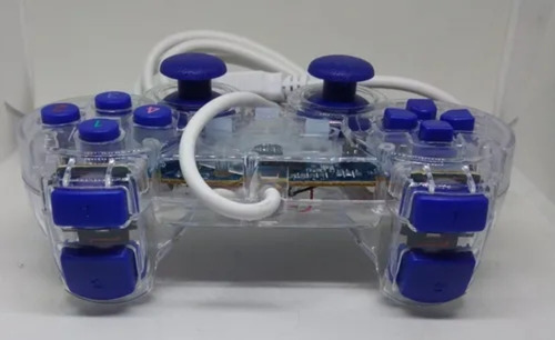 Imagen 5 de 5 de Joystick Usb K800 Transparente Con Luz Led
