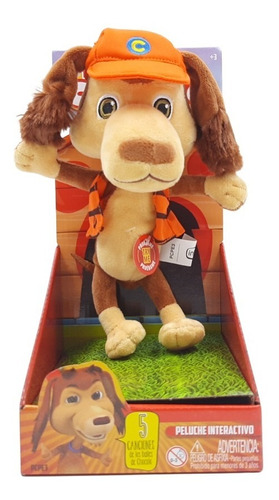 Peluche Musical Del Perro Chocolo Explorador Original