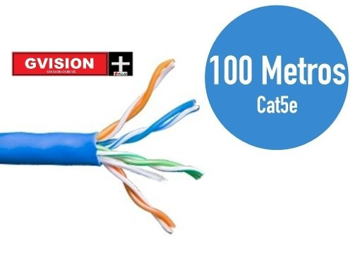 Cable Utp Cat5e 100 Metros Mr Tronic Rj45 Redes Lan