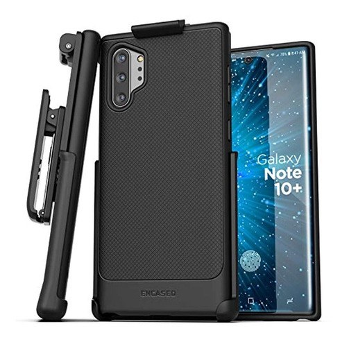 Funda Para Galaxy Note 10 Plus, Color Negro