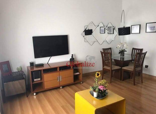 Imagem 3 de 21 de Apartamento À Venda, 105 M² Por R$ 409.000,00 - Campo Grande - Santos/sp - Ap0308
