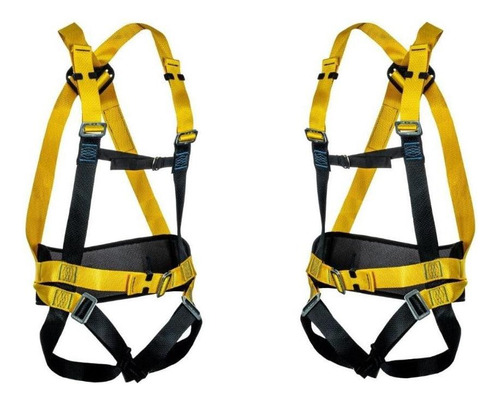 Cinto Paraquedista Abdominal 2 Pontos Trabalho Altura Epi