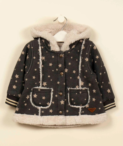 Campera Bebé Super Abrigada Con Corderito