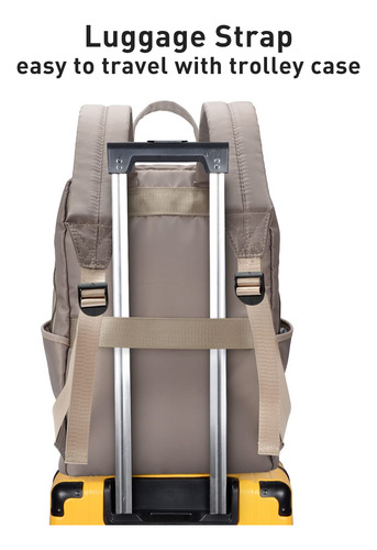 Mochila Para Portátil Kamlui Para Mujer De 15.6 Pulgadas Res