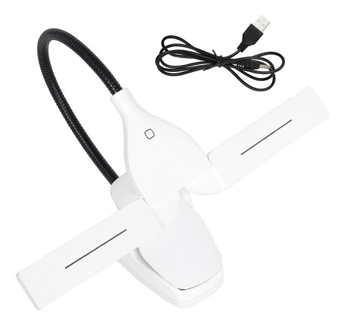 Clip Portátil En La Lámpara De Escritorio Led Para El