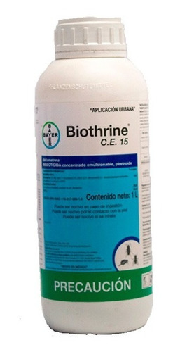 Insecticida Baja Irritación Biothrine Ce15 Pa Insectos 1 L