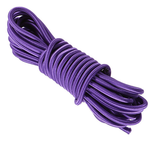 Cuerda Elástica Para Kayak De 5 Mm, Color Morado, 5 Metros,