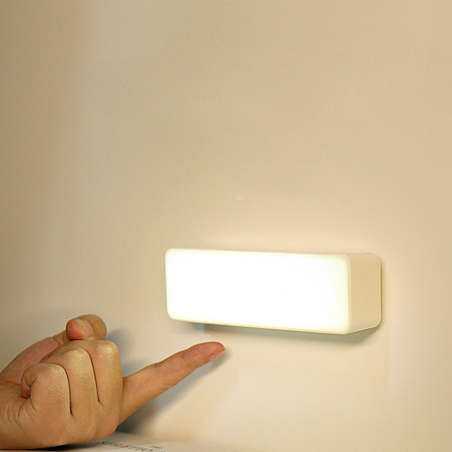 Luz De Lectura De Pared: 3 Modos De Color, 1200 Mah, Recarga