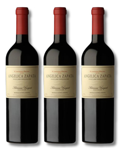 Vinho Tinto Angelica Zapata Cabernet Franc Kit3