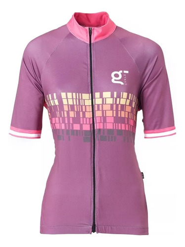 Remera Ciclismo Ciclista Gud Matrix Manga Corta Mujer Jersey