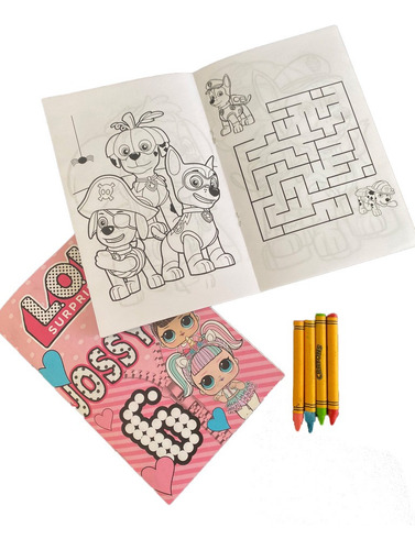 Libro Para Colorear Bluey Personalizado 25 Pz