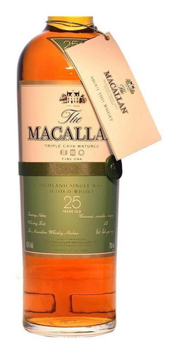 Pack De 6 Whisky The Macallan Single Malt 25 Años 700 Ml