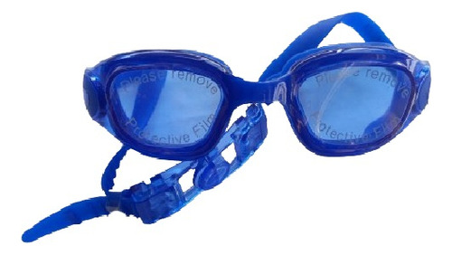 Goggles Natacion Polar Azul Escualo - Con Detalle