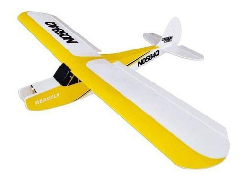 Aeromodelo Treinador Piper + Linkagem + Entelagem Kit 1