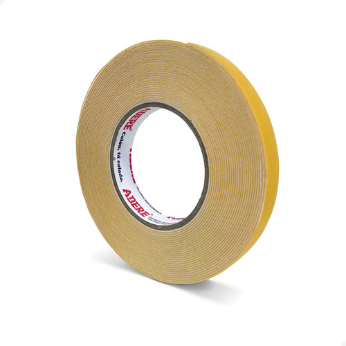 Fita dupla face espuma branca Adere 281s 19mmx10m