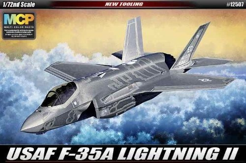 Kit De Modelo De La Academia Usaf F35a Lightning Ii