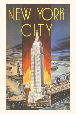 Libro Vintage Journal New York City, Empire State Buildin...