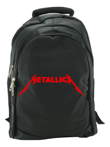 Morral Metallica Premiun Maleta Bolso De Espalda