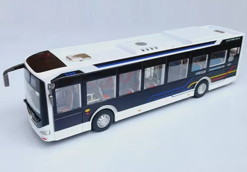 Modelo de ônibus russo para adultos, Metal Light City Suburb